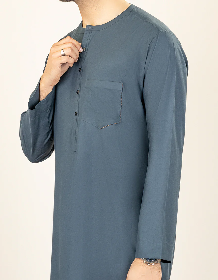DARK GREY BLENDED JUBBA | JJ-JUBBA-US-44234/A23/JJ1012-CL - Image 2