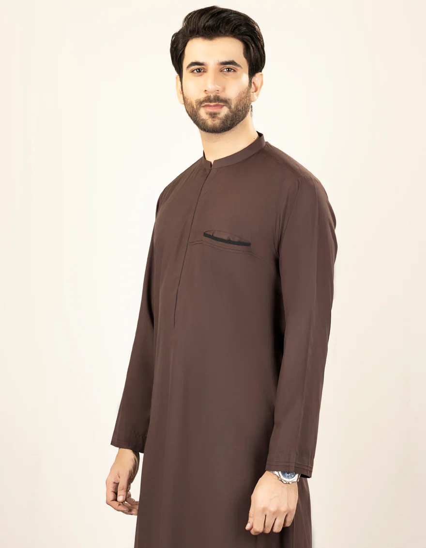 DARK BROWN BLENDED JUBBA | JJ-JUBBA-US-45172/A23/JJ1002-CL - Image 2