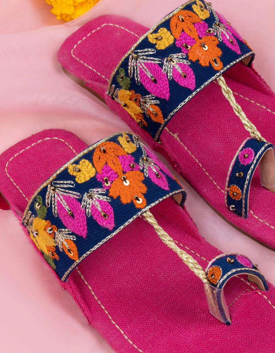 PINK-BLUE CHAPPAL | JJ-KLFWC-US-23-007 FB/JRZ-063 - Image 2