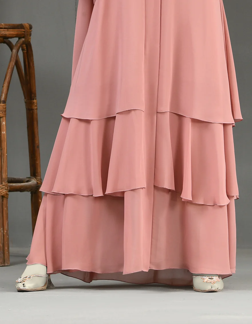 BROWN ABAYA | JJAB-22-036 FB/GEORG - Image 3