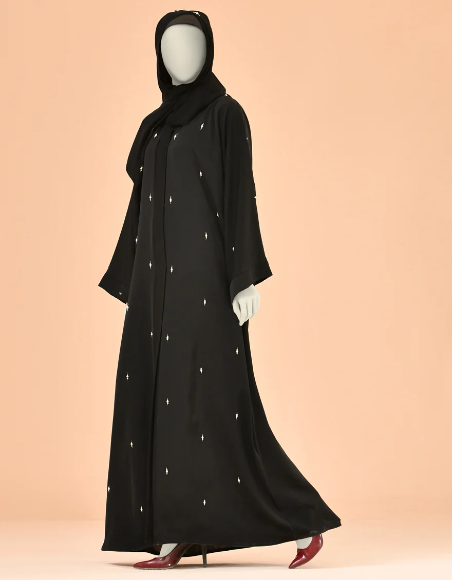 BLACK ABAYA | JJAB-US-22-016 FB/NIDA - Image 3