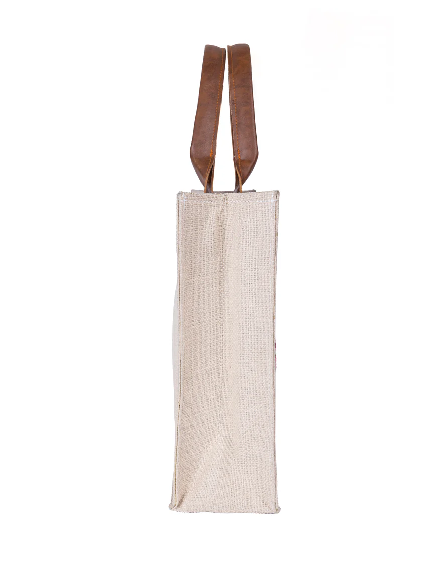 BROWN JUTE HANDBAG | JJBL-24-055 FB/VENDO - Image 3