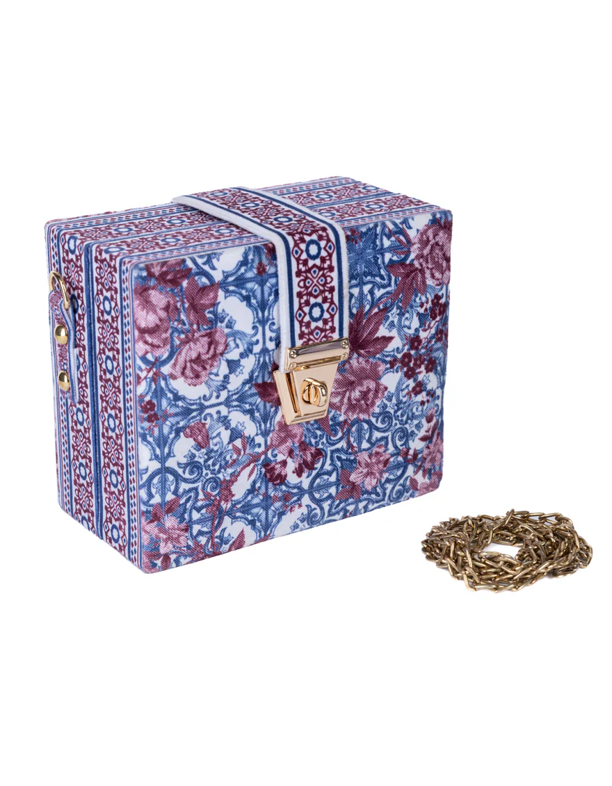 BLUE VELVET HANDBAG | JJBL-24-057 FB/VENDO - Image 2