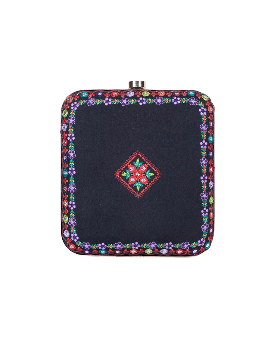 BLACK COTTON HANDBAG | JJBL-24-059 FB/VENDO - Image 2