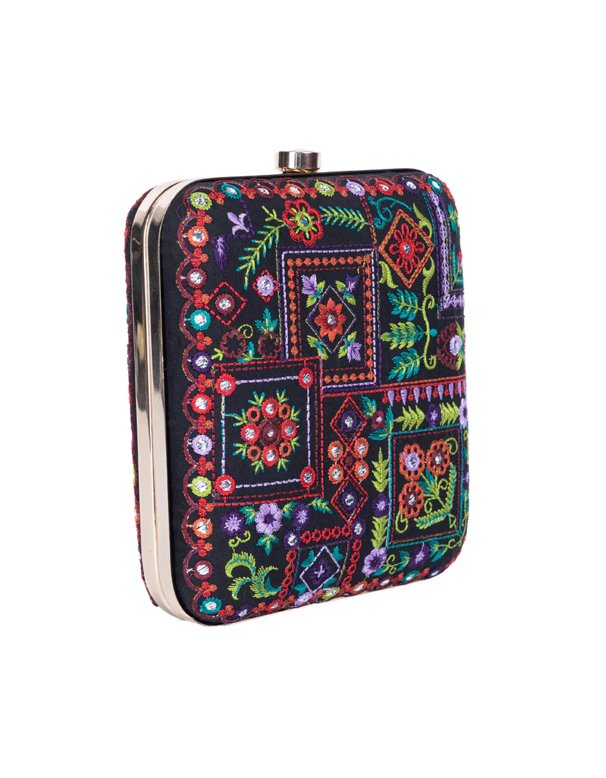 BLACK COTTON HANDBAG | JJBL-24-059 FB/VENDO - Image 3