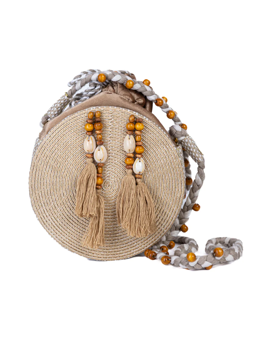 BROWN JUTE HANDBAG | JJBL-24-064 FB/AM-14 - Image 2