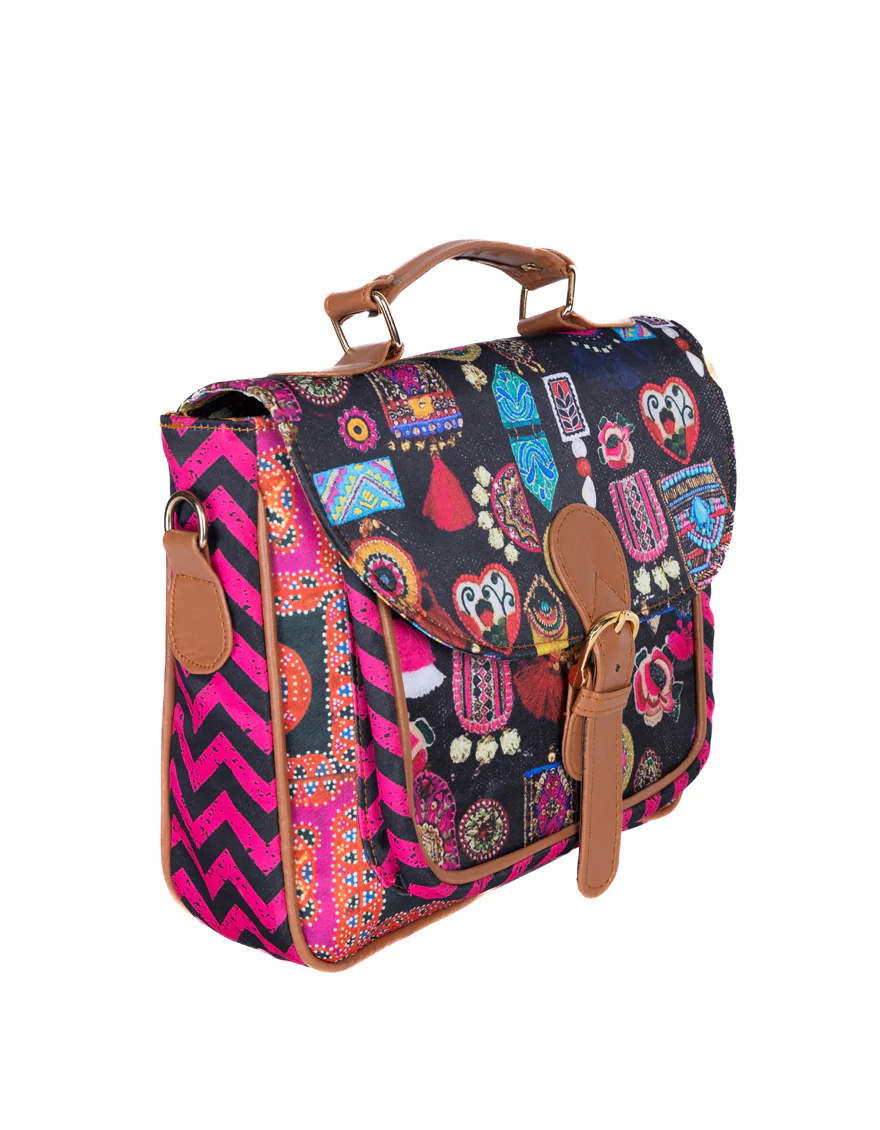 MULTICOLOR SILK HANDBAG | JJBL-24-078 FB/VENDOR - Image 3