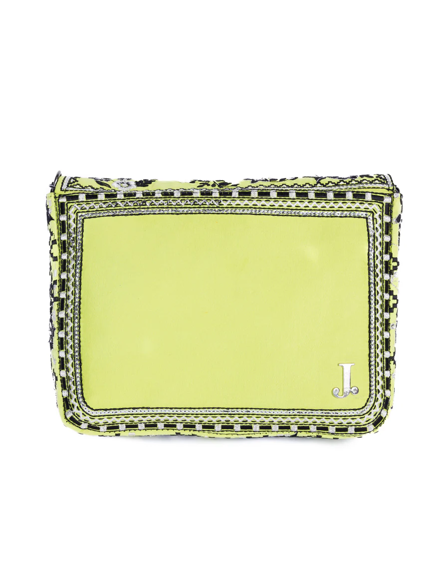 GREEN SILK HANDBAG | JJBL-24-079 FB/VENDOR - Image 2