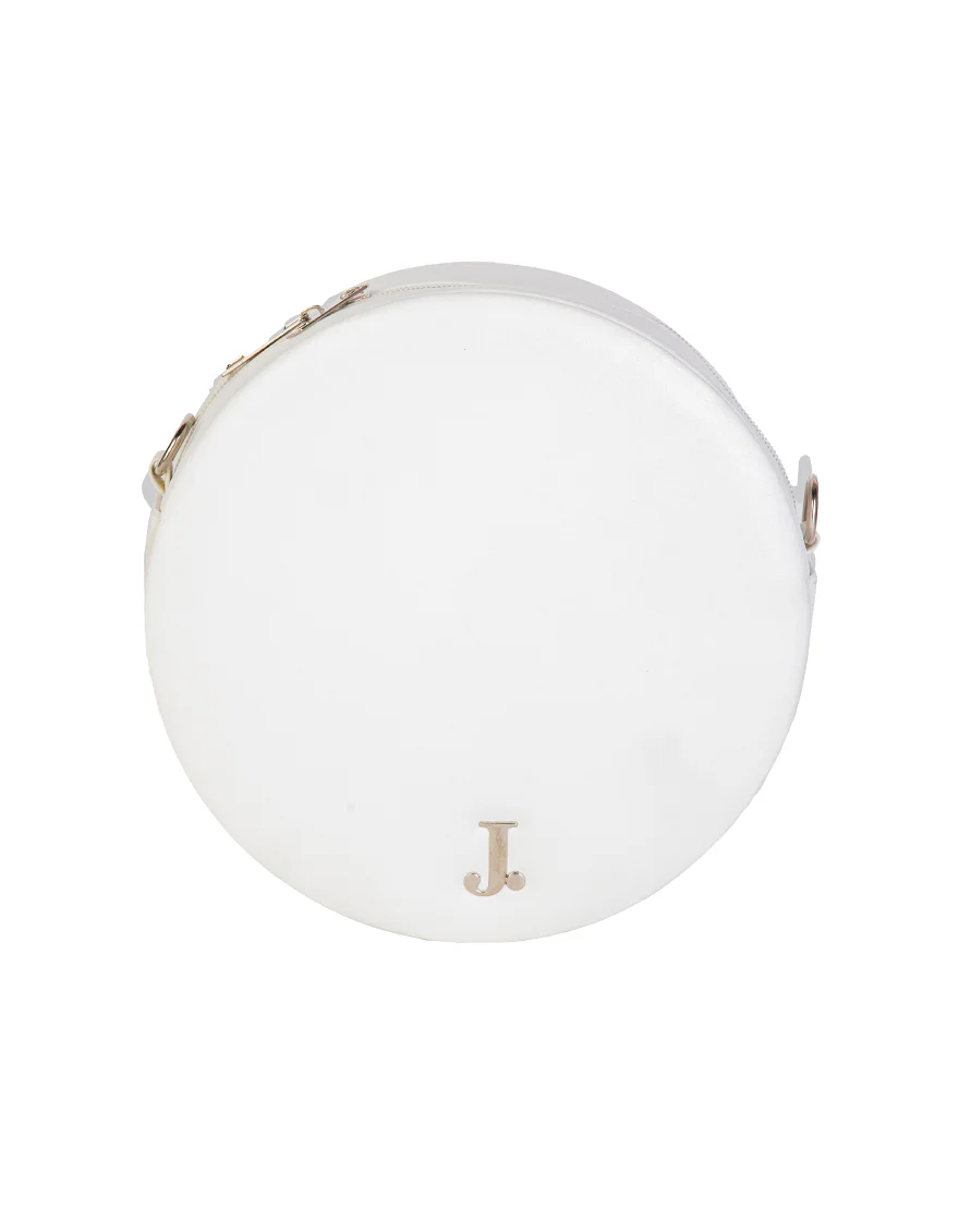 WHITE REXINE HANDBAG | JJBL-25-109 FB/VENDOR - Image 2