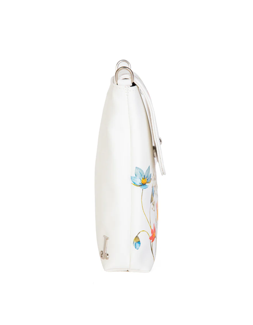 WHITE REXINE HANDBAG | JJBL-25-114 FB/VENDOR - Image 3
