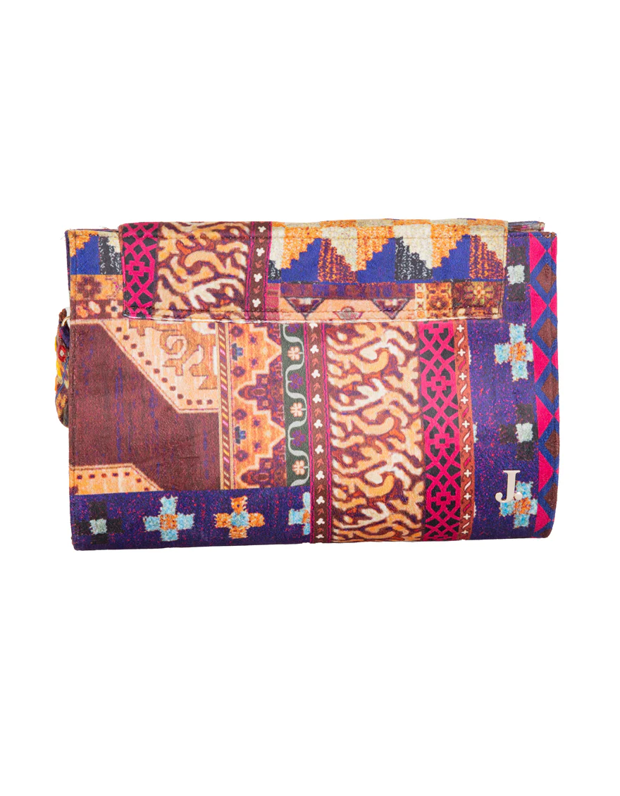 BROWN VELVET HANDBAG | JJBL-25-118 FB/VENDOR - Image 3