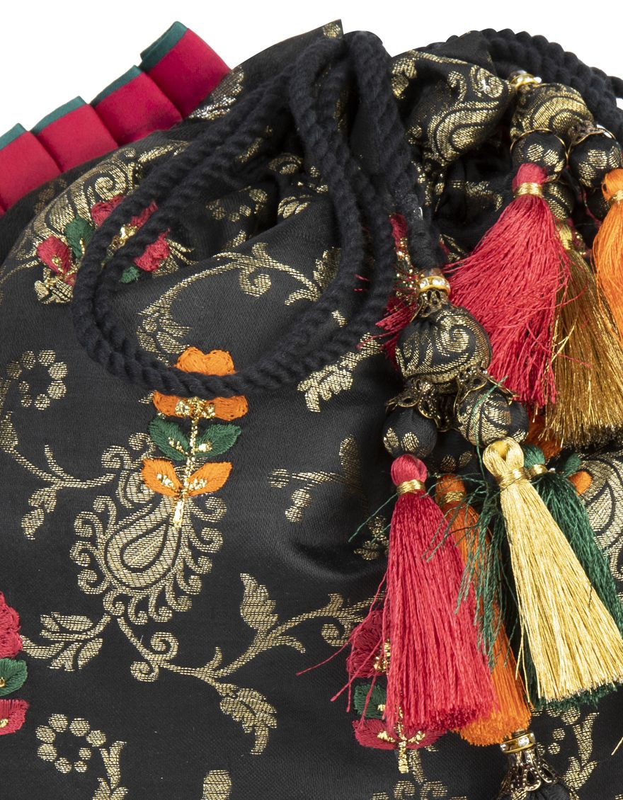 BLACK JAMAWAR HANDBAG | JJBL-US-21-007 FB/MF-363/A - Image 2