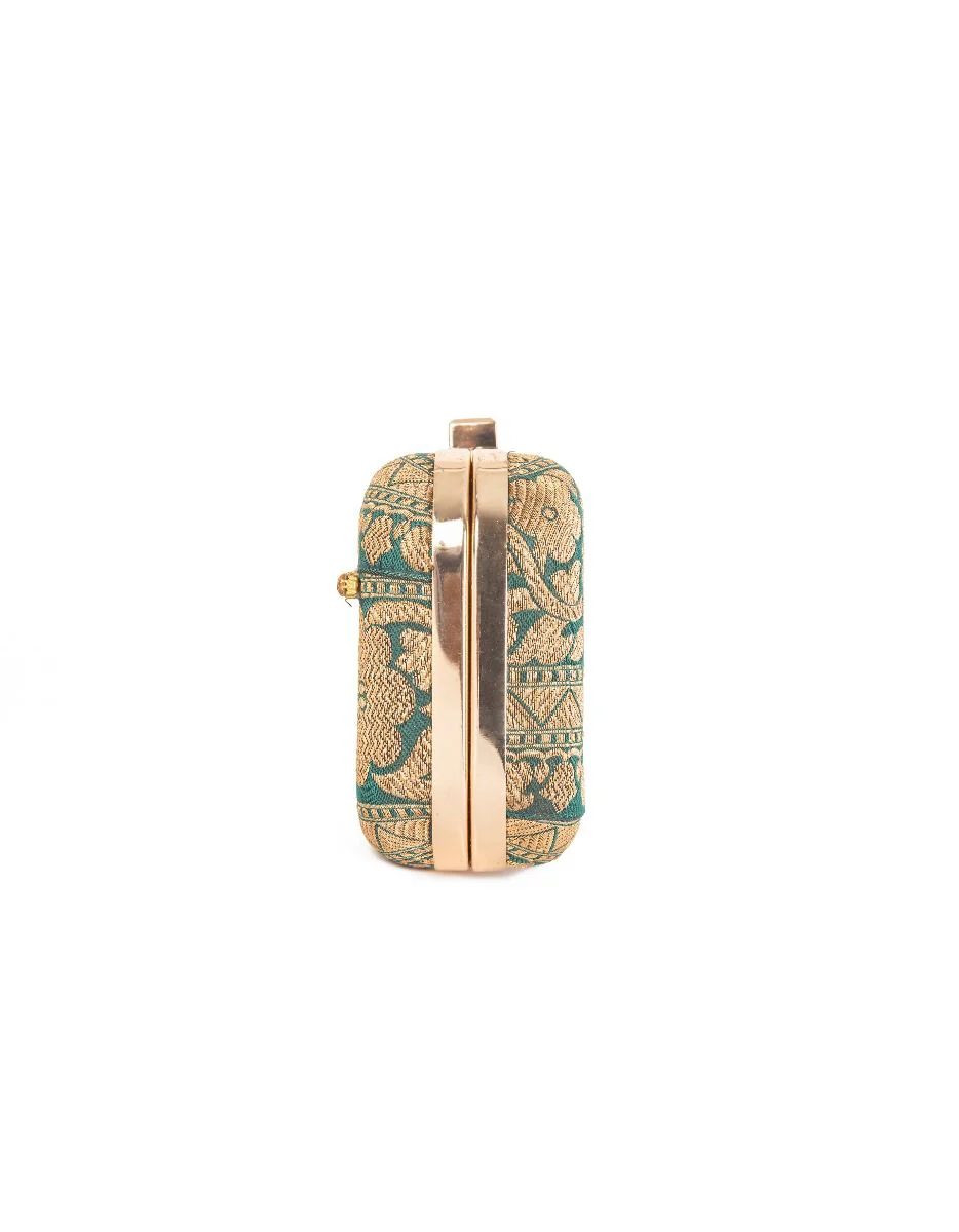 GOLDEN-GREEN HANDBAG | JJBL-US-21-044 FB/DEFAULT - Image 2