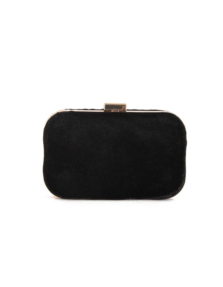 BLACK VELVET HANDBAG | JJBL-US-21-047 FB/AM-2352 - Image 2