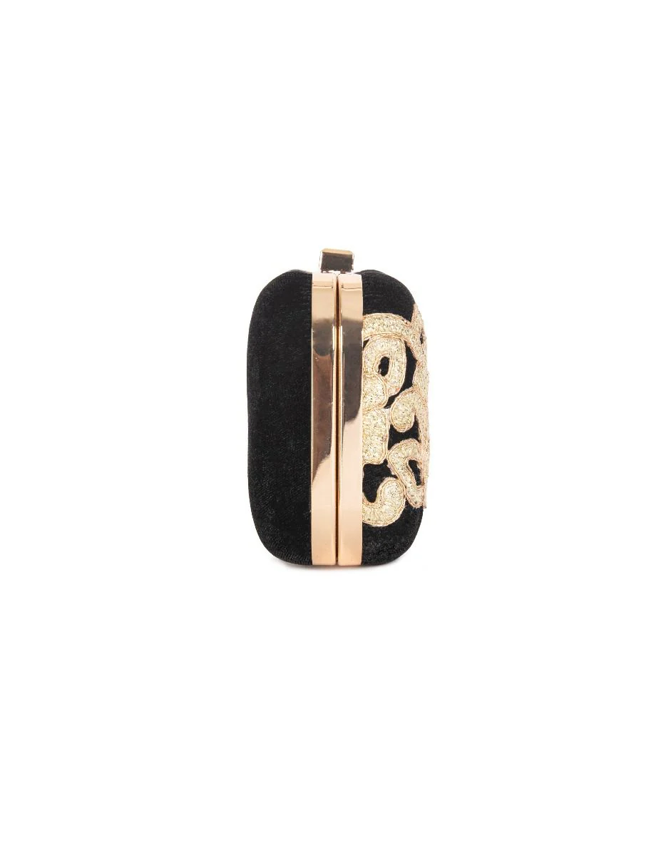 BLACK VELVET HANDBAG | JJBL-US-21-047 FB/AM-2352 - Image 3
