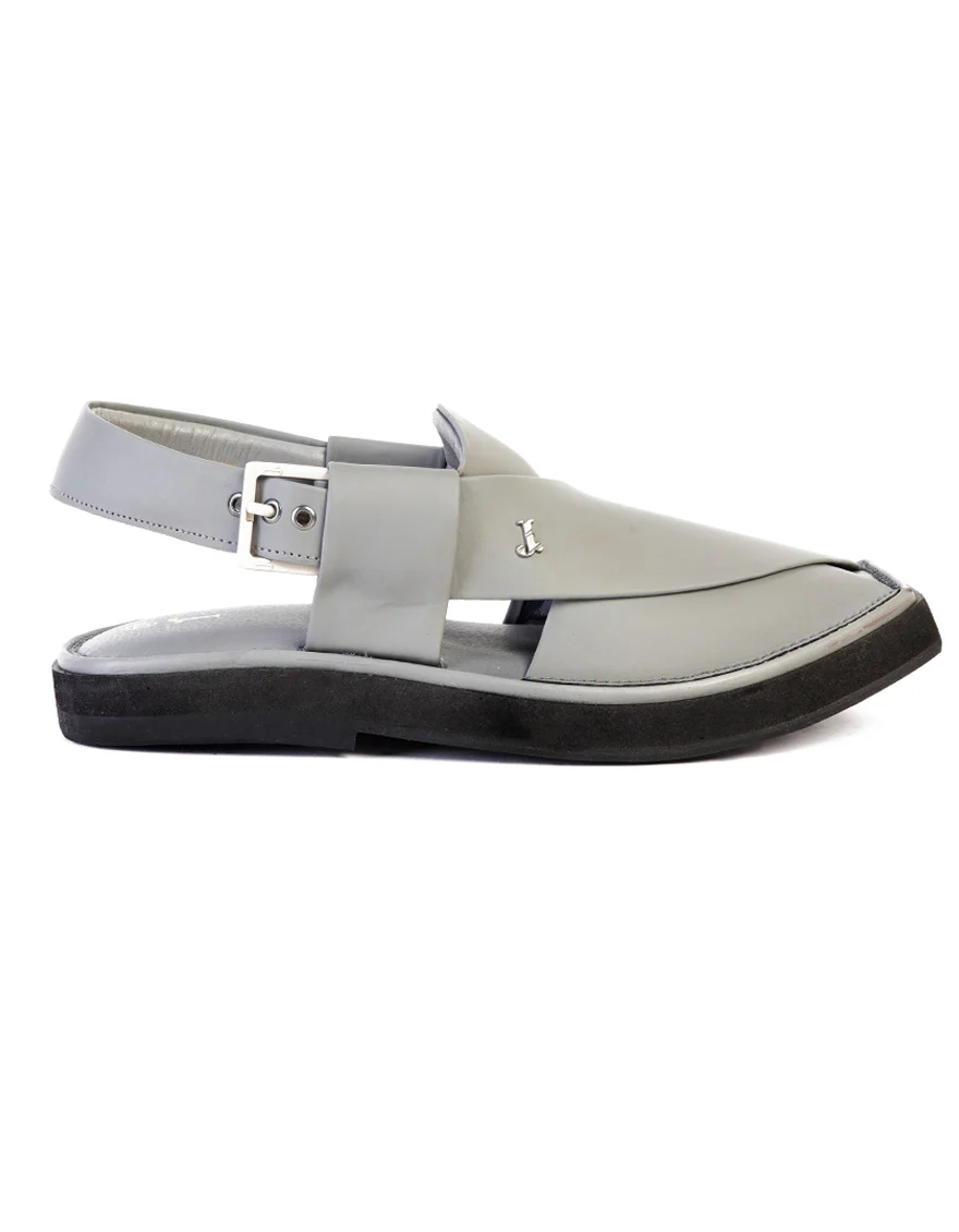GREY PESHAWARI SANDALS | JJFW-JPC-102-KC/S25- - Image 2