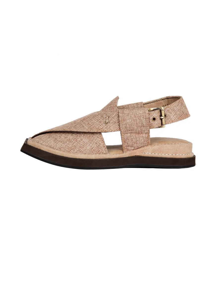 CREAM PESHAWARI SANDALS | JJFW-JPC-US-042/S21-KC-ZU-VFB - Image 2