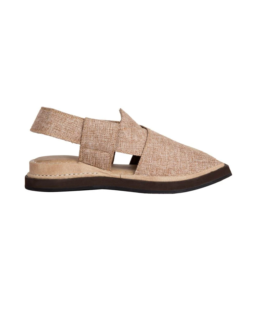 CREAM PESHAWARI SANDALS | JJFW-JPC-US-042/S21-KC-ZU-VFB - Image 3