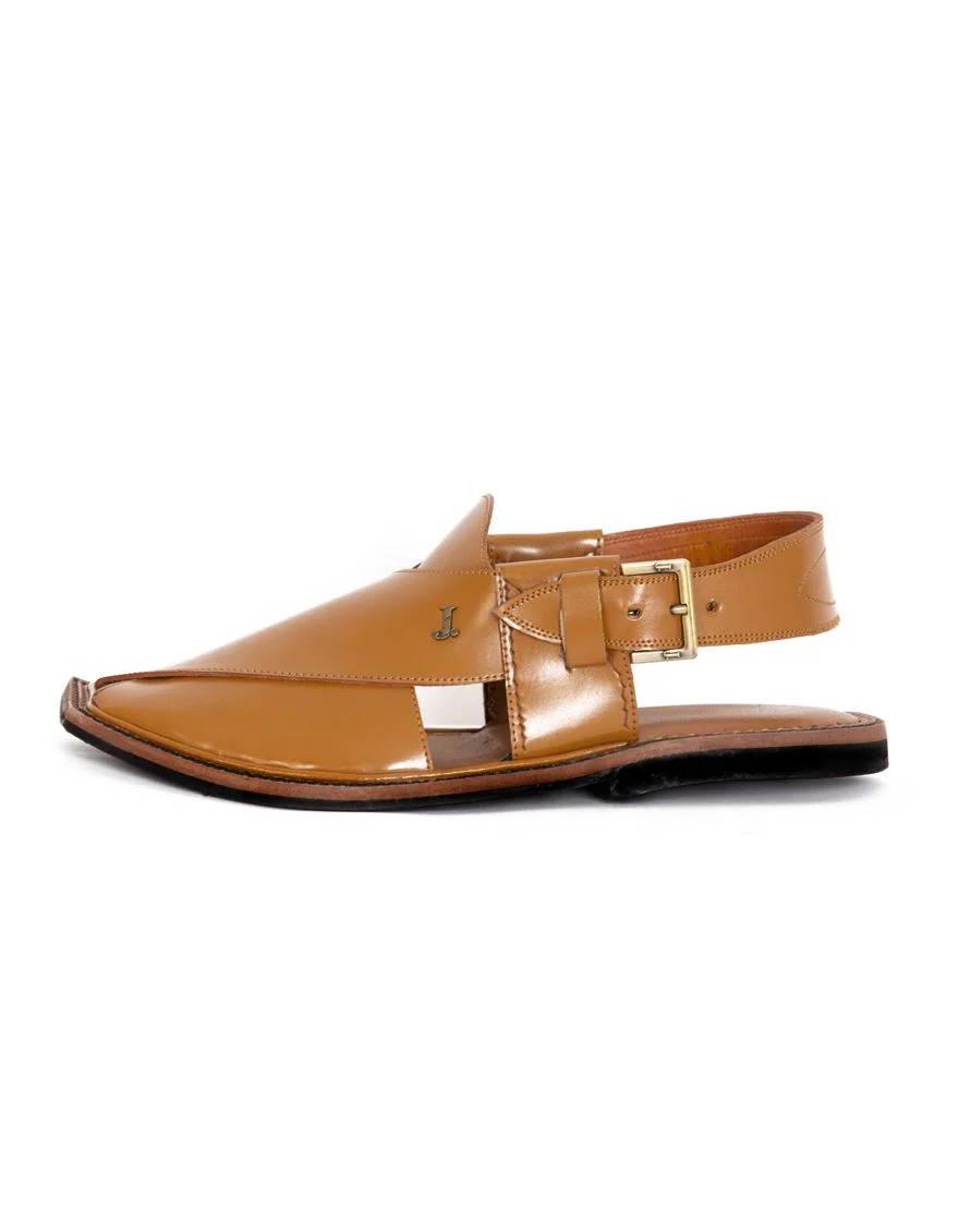 CAMEL PESHAWARI SANDALS | JJFW-JPC-US-11334/S21-HA-PLN - Image 2