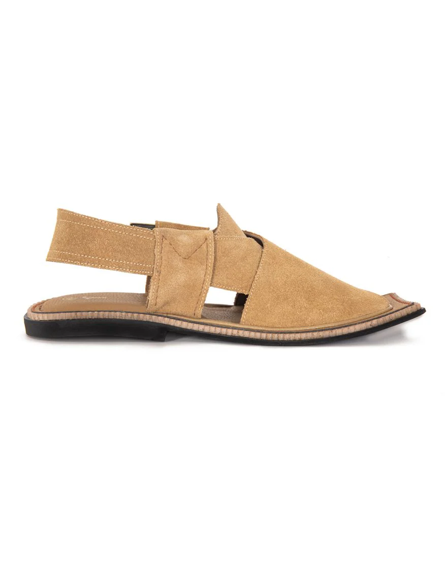 BROWN PESHAWARI SANDALS | JJFW-JPC-US-11343/S21-GK-SWD - Image 2