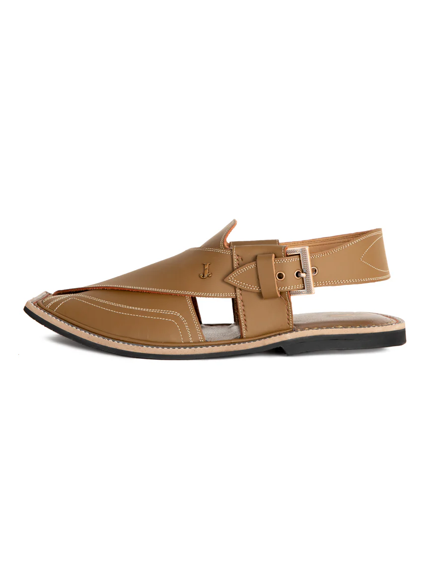 SAND PESHAWARI SANDALS | JJFW-JPC-US-11389/S22-FZ-PLN - Image 2