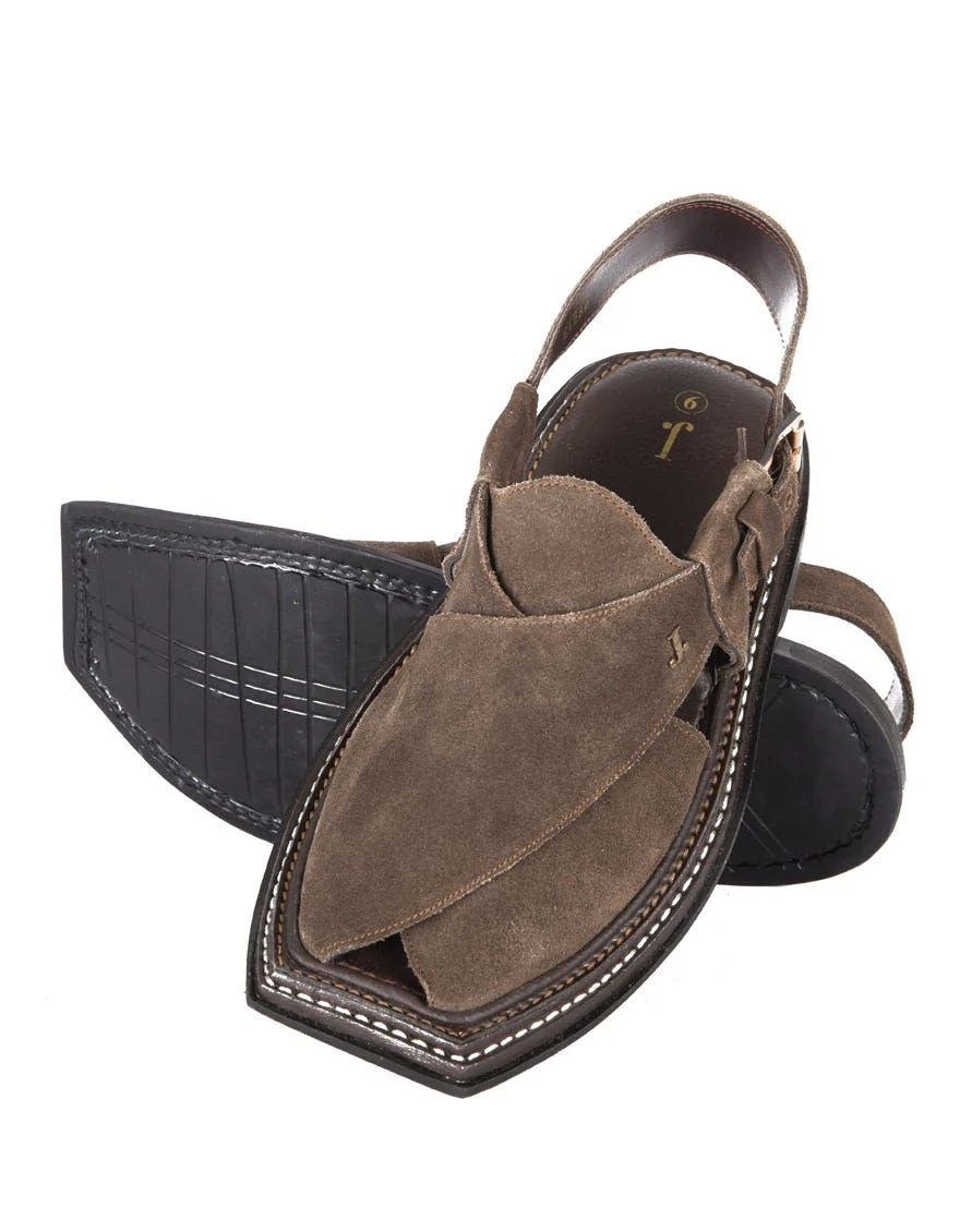 DULL BROWN PESHAWARI SANDALS | JJFW-JPC-US-21250/S21-AB-SWD