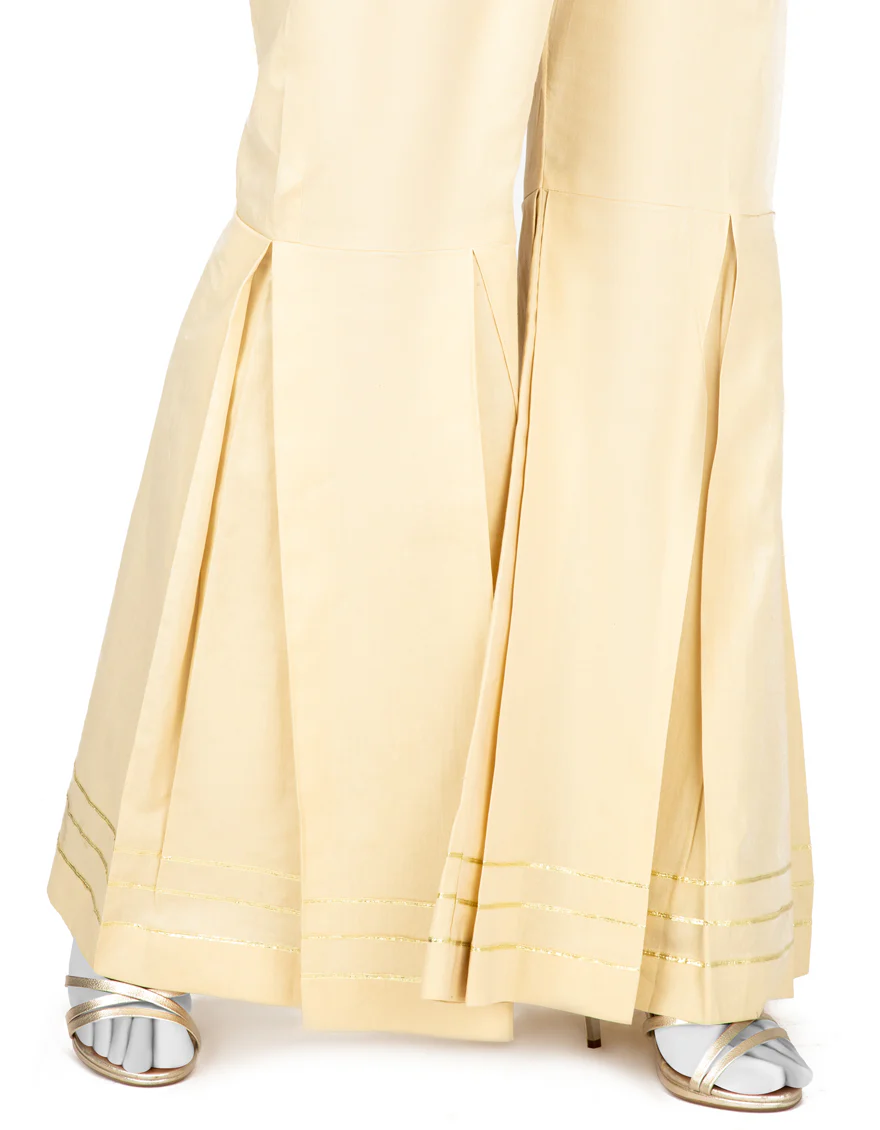 BEIGE CAMBRIC TROUSERS | JJGH-S-JPWT-US-22-525 FB/U5-21-002