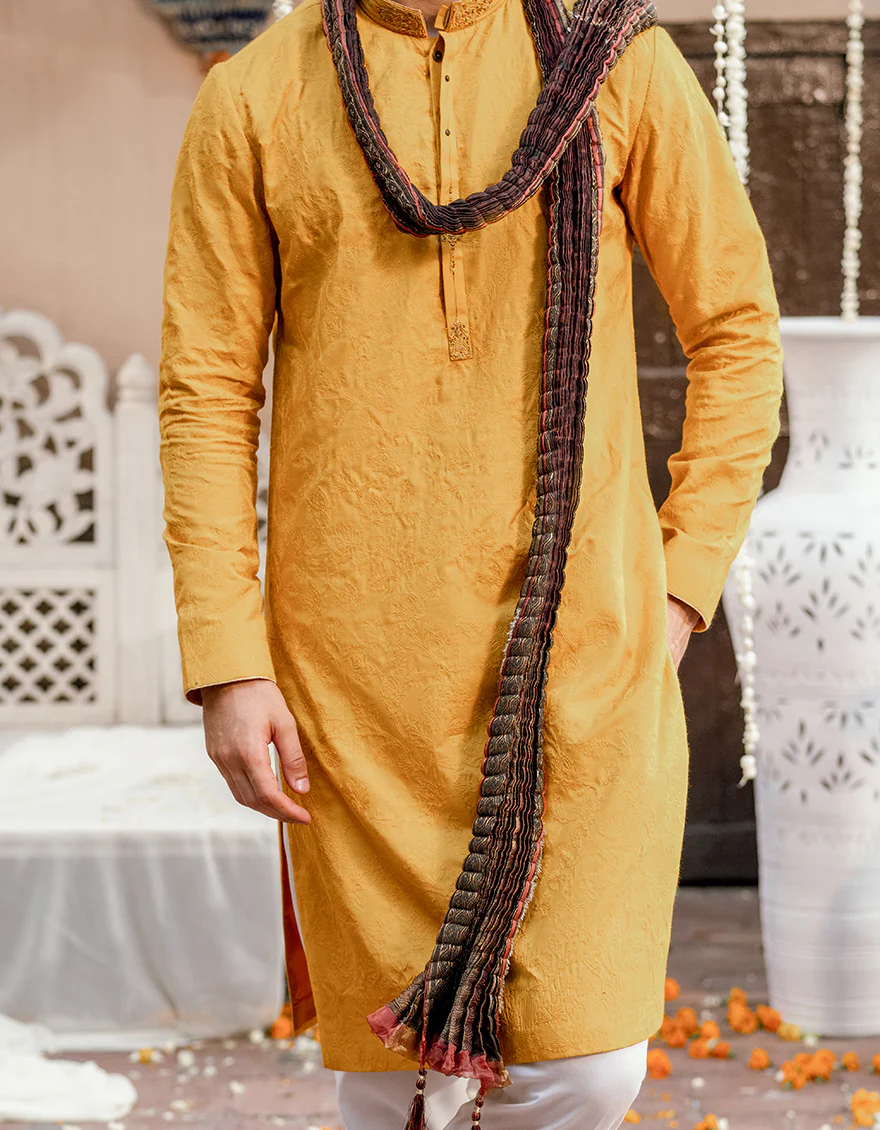BROWN SHAWL | JJID-SHAWL-9246/S24/ - Image 3