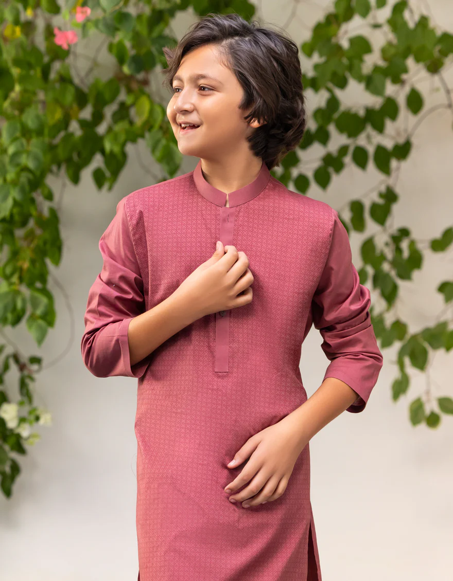CHARCOAL BLENDED KAMEEZ SHALWAR | JJIKS-A-34922/S24/JJ9378-PN - Image 2