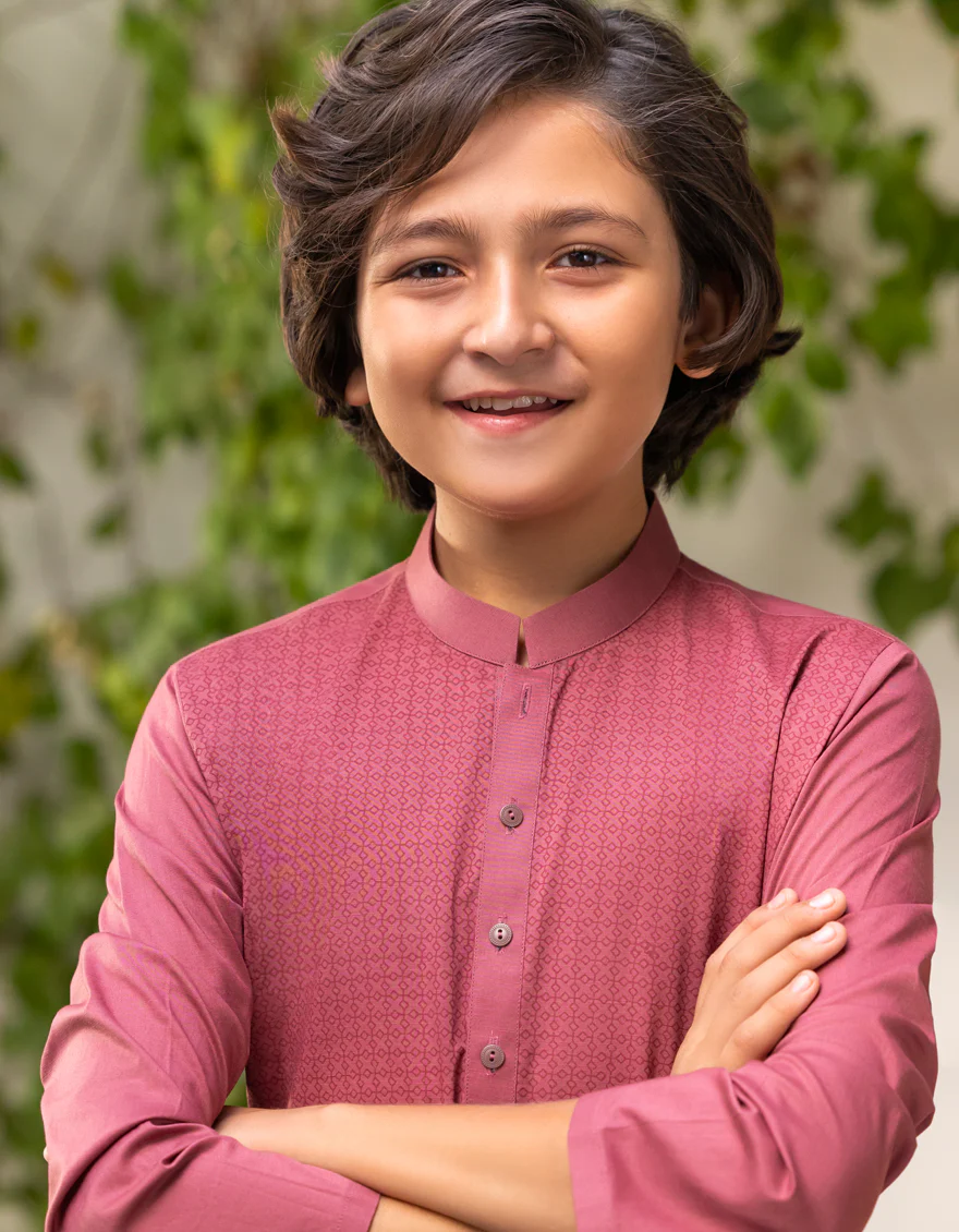 CHARCOAL BLENDED KAMEEZ SHALWAR | JJIKS-A-34922/S24/JJ9378-PN - Image 3