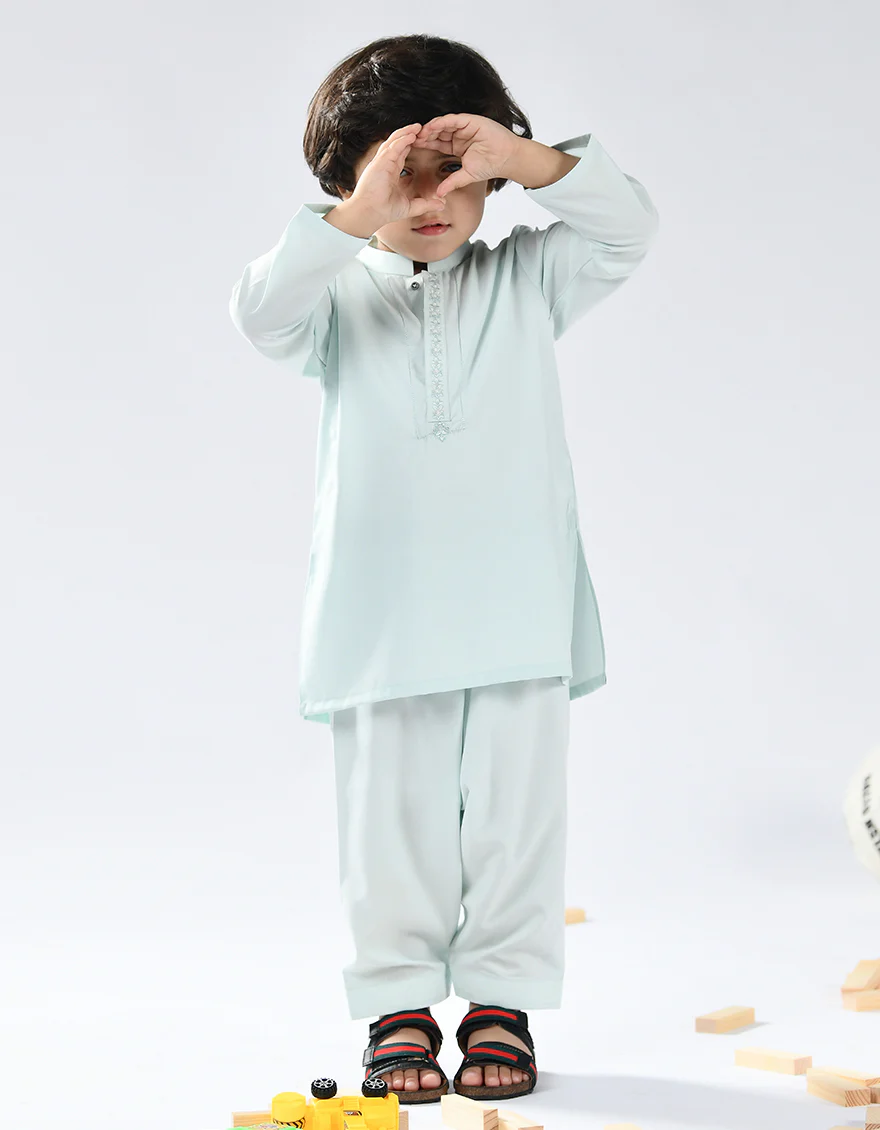 MINT VISCOSE KAMEEZ SHALWAR | JJIKS-A-US-42401/S22/JJ8166-SF - Image 3