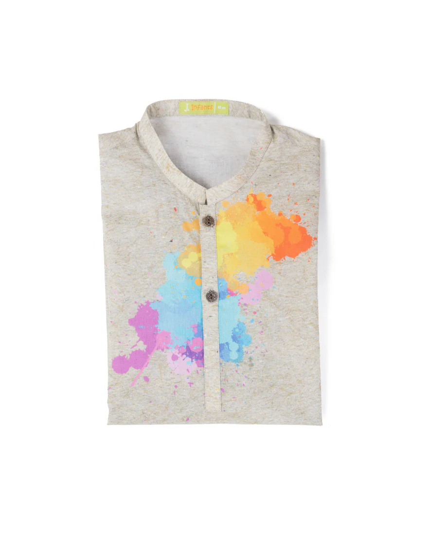 GREY COTTON KAMEEZ SHALWAR | JJIKS-S-90455/S24/JJ9212-SF - Image 2