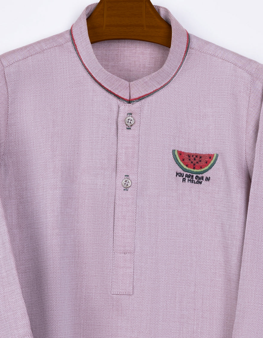 PINK COTTON KAMEEZ SHALWAR | JJIKS-S-US-34315/S23/JJ8345-CL - Image 2