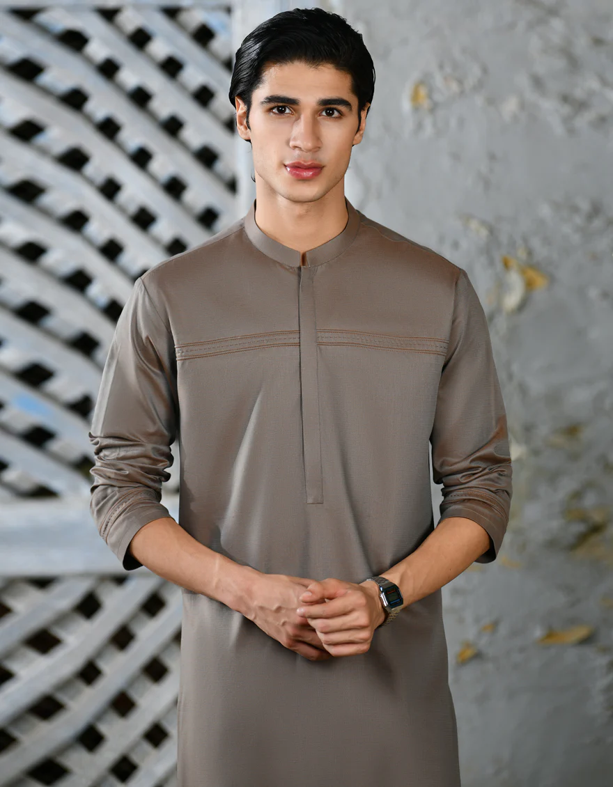 GREEN COTTON KURTA | JJK-A-32928/S24/JJ9023-CL - Image 2