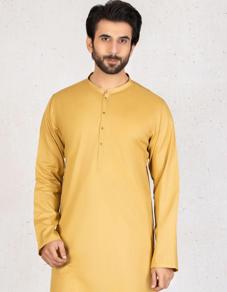 CAMEL KURTA | JJK-A-US-30994-R11/S21/JJ6956-PN - Image 2