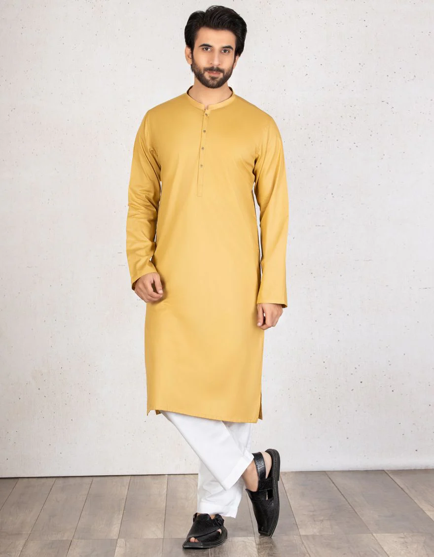 CAMEL KURTA | JJK-A-US-30994-R11/S21/JJ6956-PN - Image 3