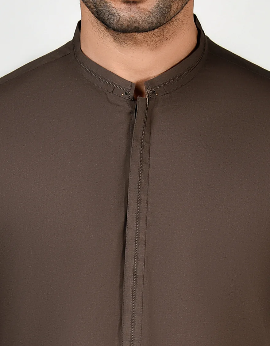 COFFEE BROWN KURTA | JJK-A-US-32829/S23/DME3201-CL - Image 2