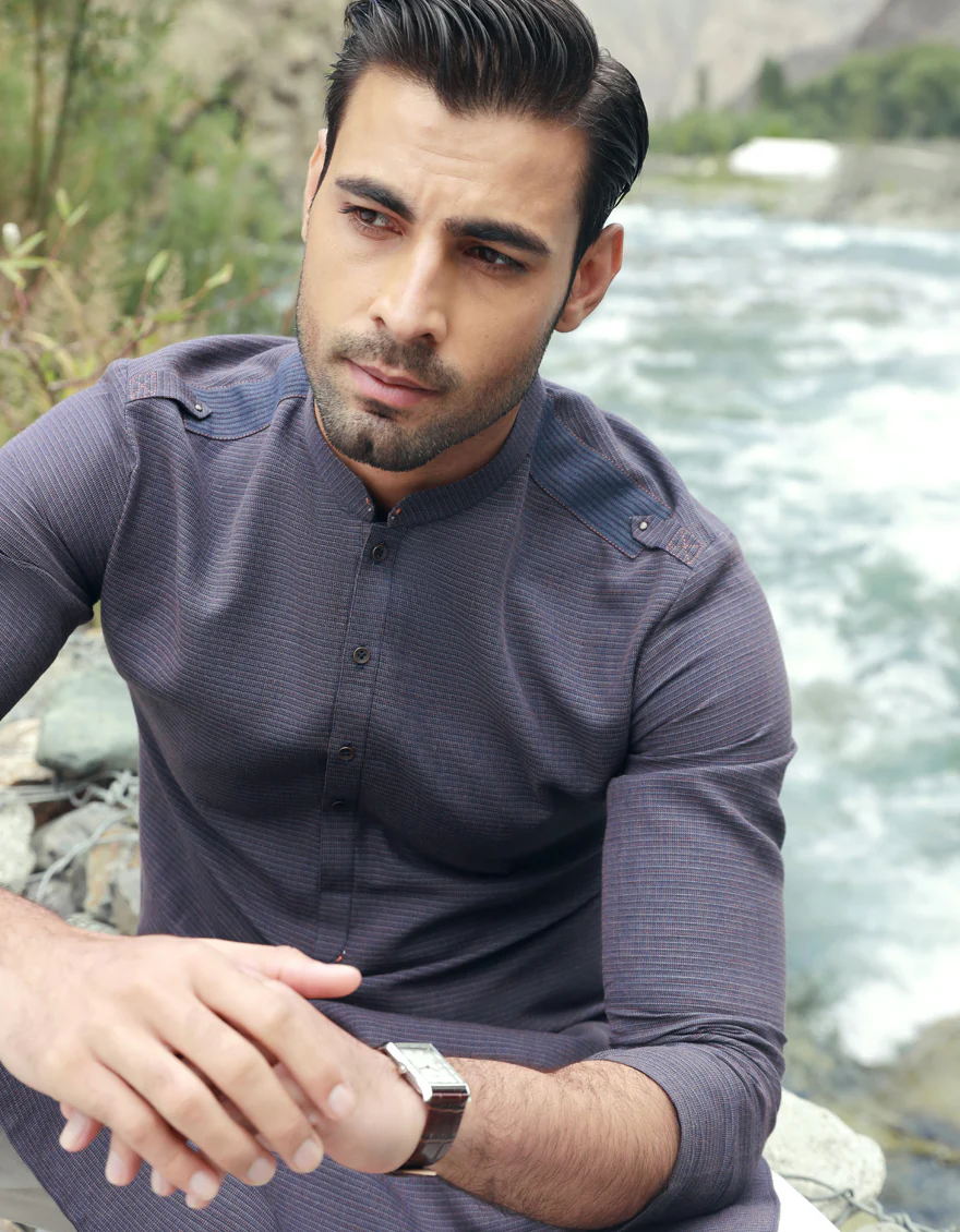 BLUE KURTA | JJK-A-US-32838/S23/JJ9065-CL - Image 2
