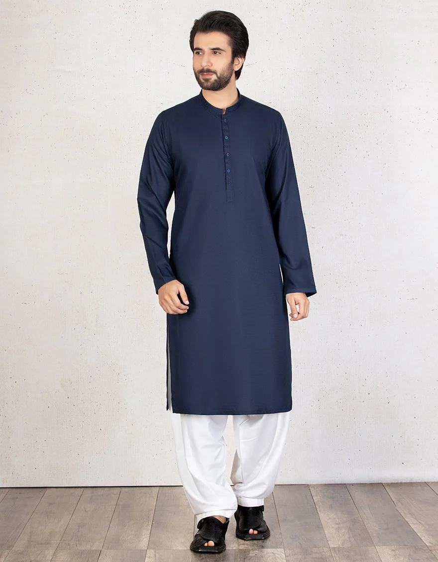 DARK ELEC BLU KURTA | JJK-A-US-34002-R3/S21/JJ6611-SF