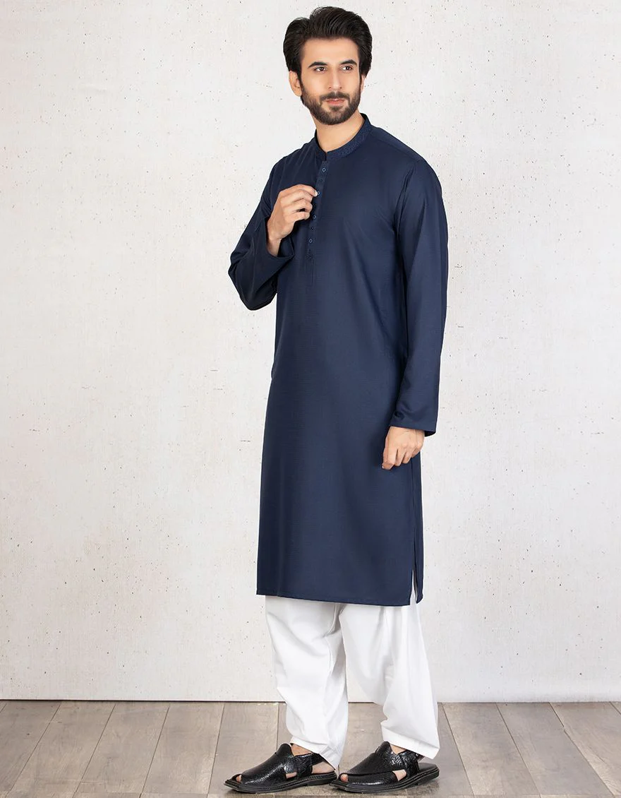 DARK ELEC BLU KURTA | JJK-A-US-34002-R3/S21/JJ6611-SF - Image 2