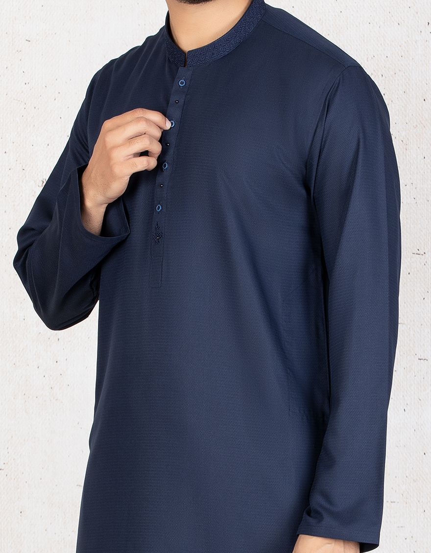 DARK ELEC BLU KURTA | JJK-A-US-34002-R3/S21/JJ6611-SF - Image 3
