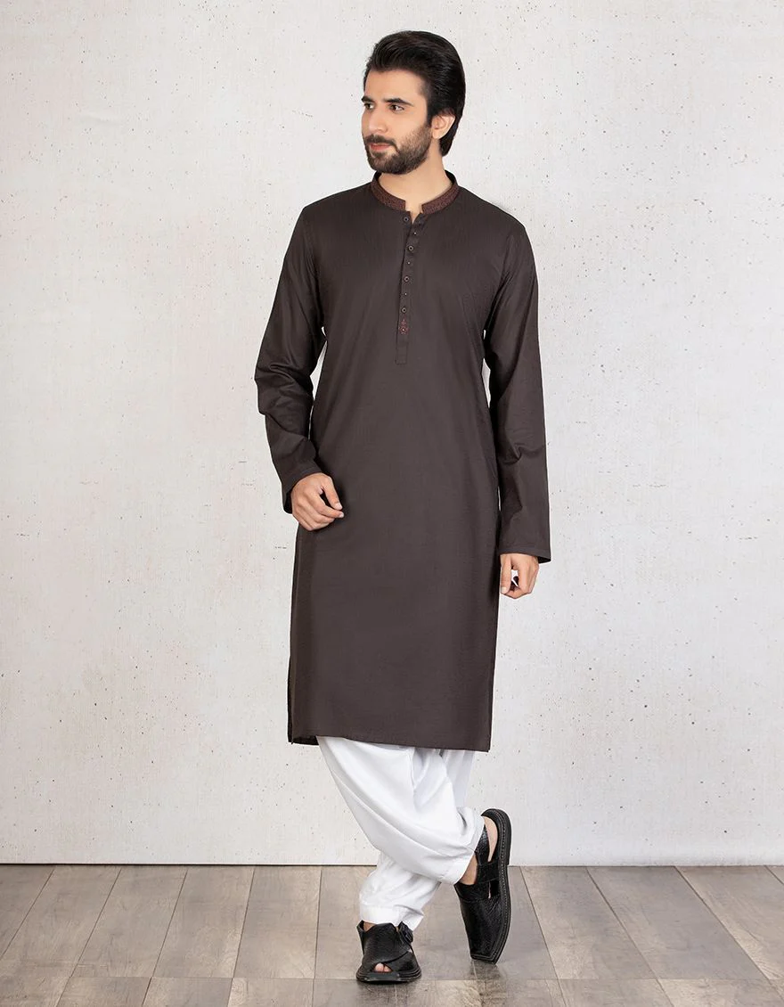 CHOC- BROWN KURTA | JJK-A-US-34002-R5/S21/JJ6953-SF-CB