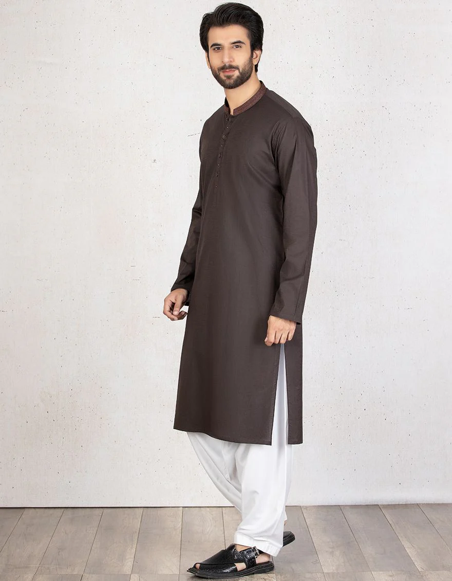 CHOC- BROWN KURTA | JJK-A-US-34002-R5/S21/JJ6953-SF-CB - Image 2