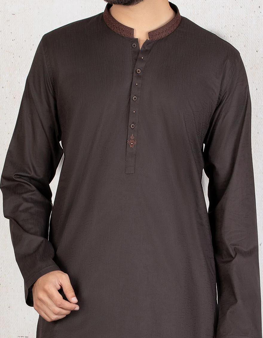 CHOC- BROWN KURTA | JJK-A-US-34002-R5/S21/JJ6953-SF-CB - Image 3