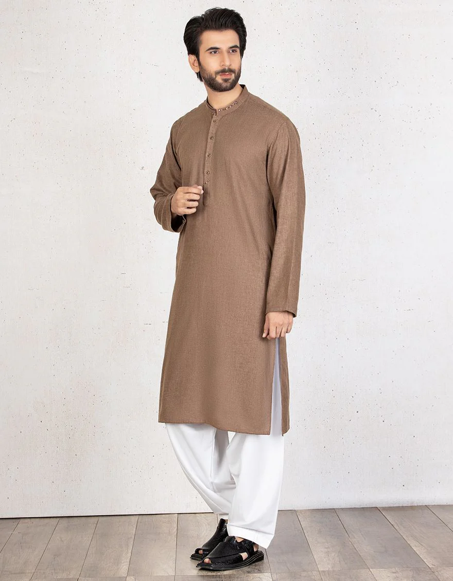 BROWN KURTA | JJK-A-US-34012-R1/S21/JJ6530-CL - Image 3