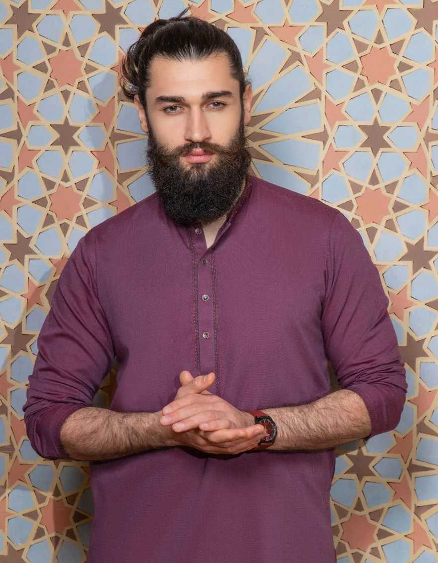 PLUM KURTA | JJK-A-US-34051/S21/JJ6686 - Image 2