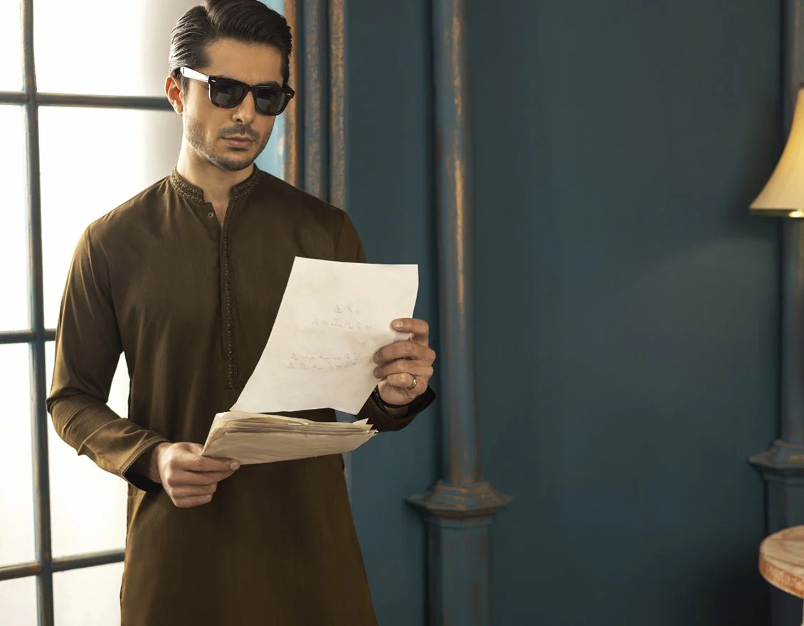 ANTIQUE GOLD KURTA | JJK-A-US-34131/S22/JJ7610-FL - Image 4