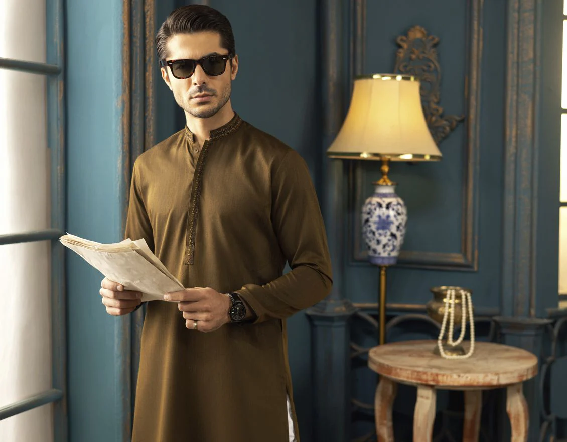 ANTIQUE GOLD KURTA | JJK-A-US-34131/S22/JJ7610-FL - Image 5