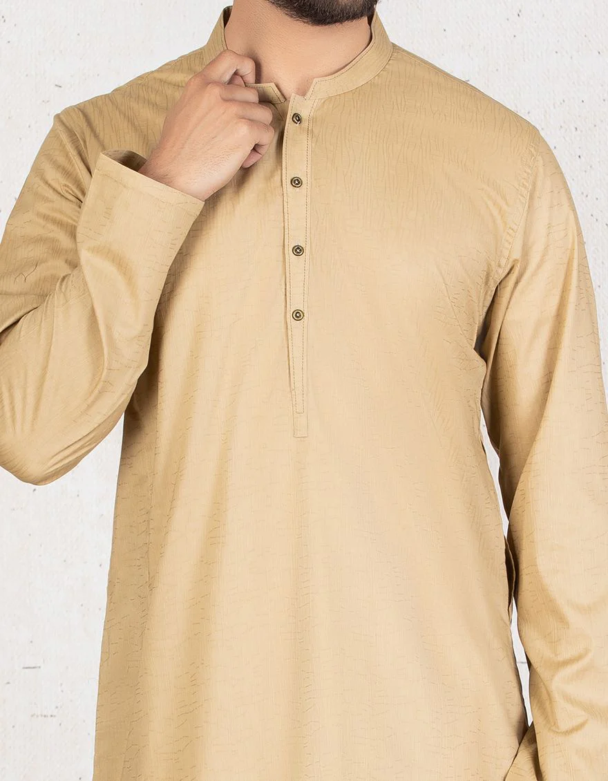BEIGE KURTA | JJK-A-US-36689-R1/S21/JJ6953-PN - Image 3