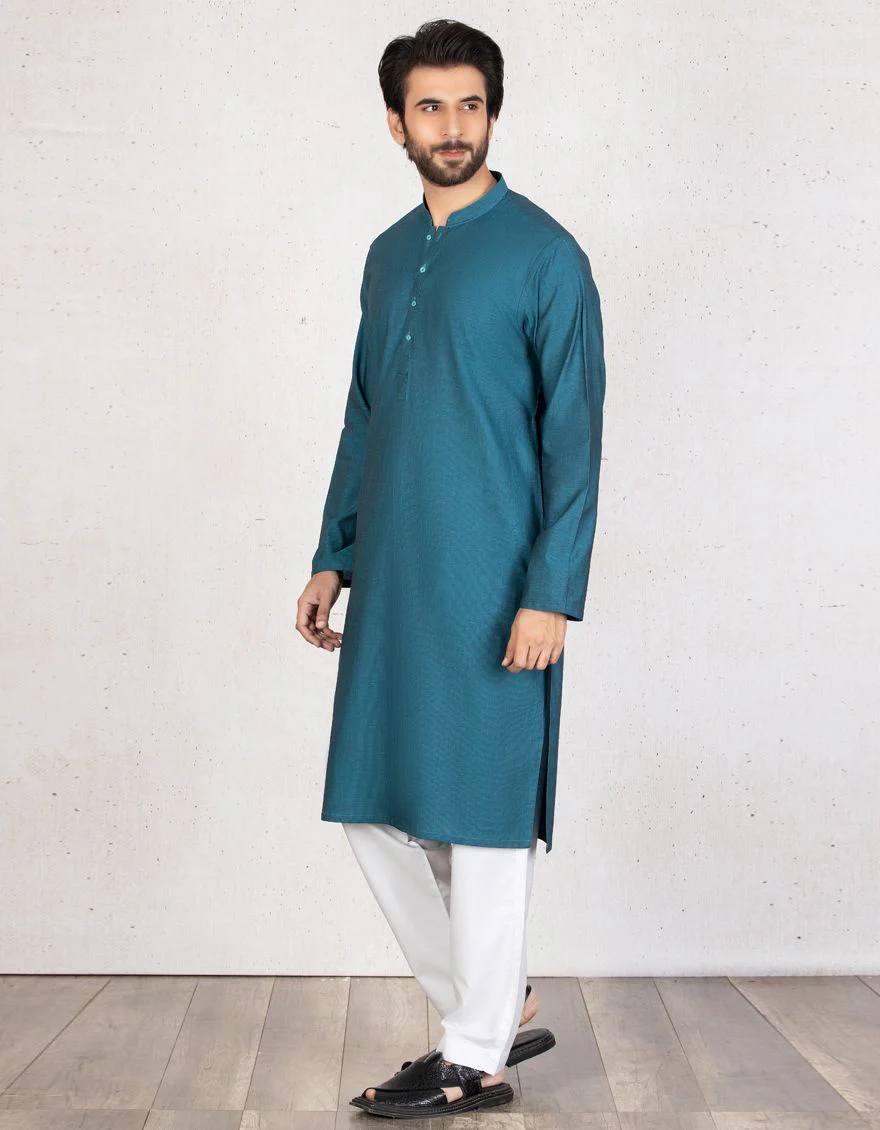 D BLUE STRIPES KURTA | JJK-A-US-36812-C.F/S21/JJ7113-CL - Image 3